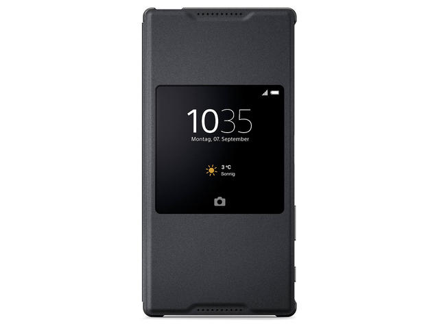 Калъфи Sony Flip Case Smart Style Cover SCR46 za Xperia Z5 Premium (черен)