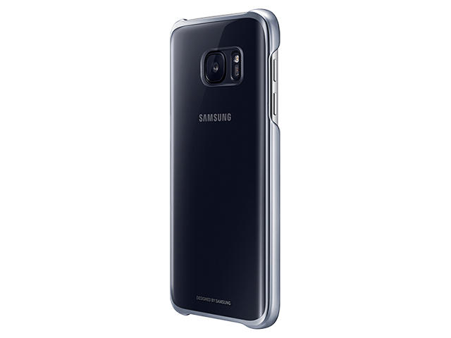 Калъфи Samsung Clear Cover за Samsung Galaxy S7, прозрачен-черен