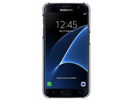 Калъфи Samsung Clear Cover за Samsung Galaxy S7, прозрачен-черен