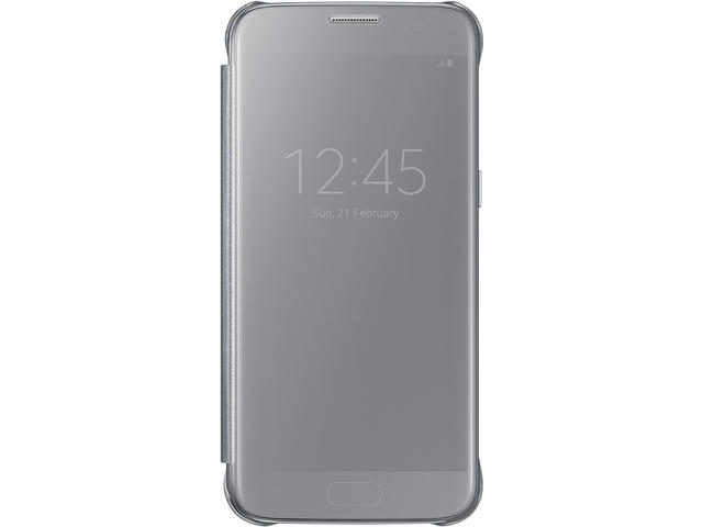 Калъфи Samsung Galaxy S7 Clear View Cover, в сребристо