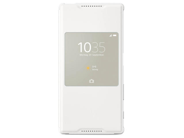 Калъфи Sony Flip Case Smart Style Cover SCR42 за Xperia Z5 (бял)