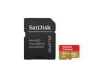 Карти памет 64GB microSDXC SanDisk Extreme UHS-I Class 10
