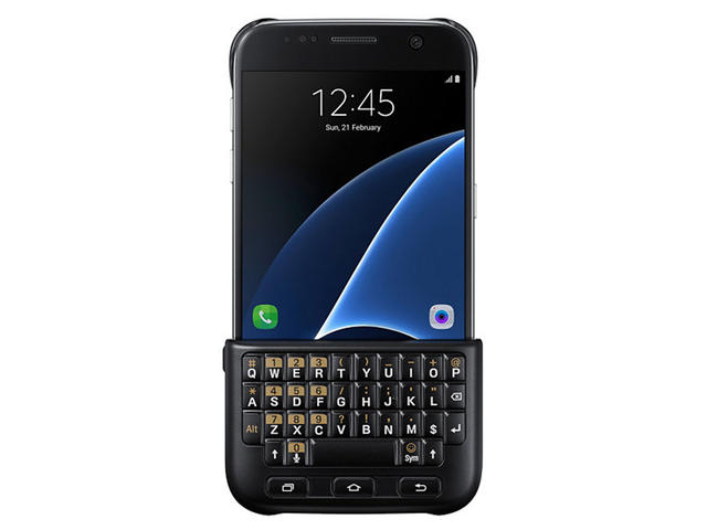 Калъфи Samsung Galaxy S7 Edge Keyboard cover, в черно