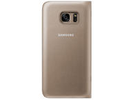 Калъфи Samsung Galaxy S7 LED Cover, в златисто