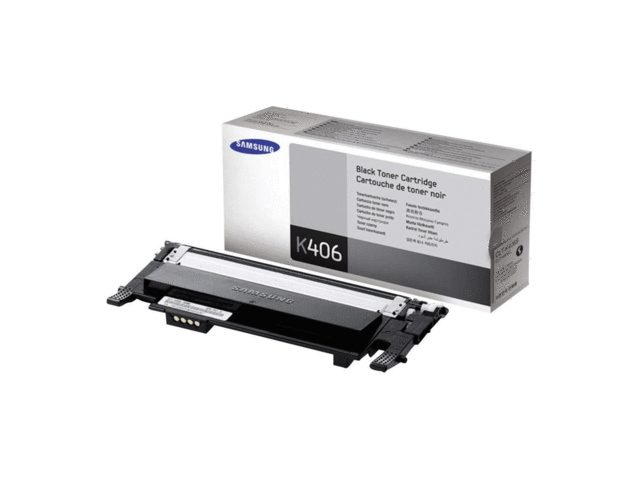 Консумативи Оригинален тонер Samsung CLT-K406S Black