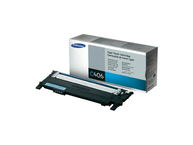 Консумативи Оригинален тонер Samsung CLT-C406S Cyan