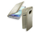 Калъфи Cellular line Backbook за Samsung Galaxy S7 Edge, в златисто