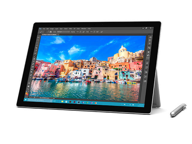 Таблети Microsoft Surface Pro 4 256GB SSD, сребрист цвят