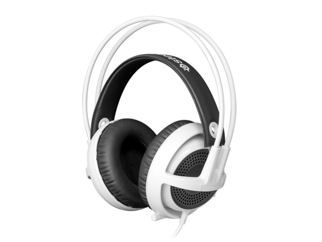 Слушалки SteelSeries Siberia v3, в бяло