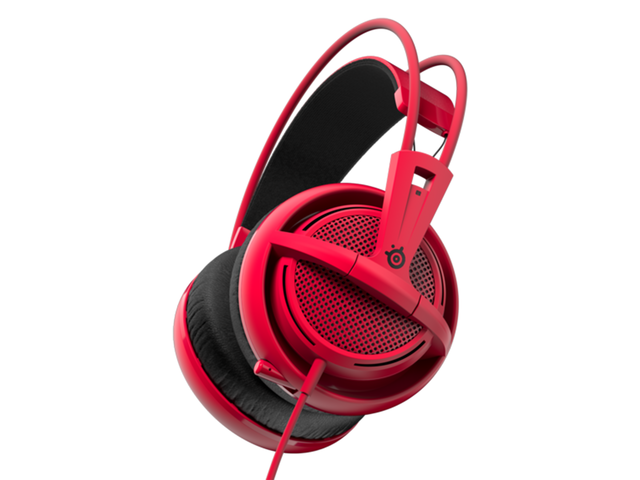 Слушалки SteelSeries Siberia 200 Forged Red