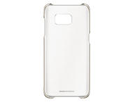 Калъфи Samsung Clear Cover за Samsung Galaxy S7 edge, прозрачен-златист