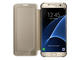 Калъфи Samsung Galaxy S7 Edge Clear View Cover, в златисто