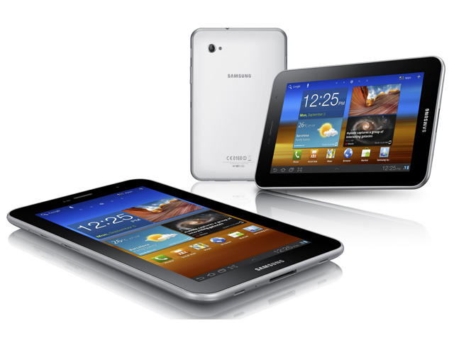 Таблети Samsung P6200 Galaxy Tab 7.0 Plus 3G 16GB, бял цвят
