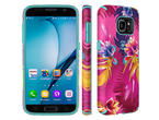 Калъфи Speck CandyShell Inked за Galaxy S7, Wild Tropic Fuchsia/Mykonos Blue 