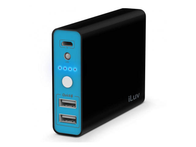 Външни батерии iLuv myPower 10400 mAh, в черно