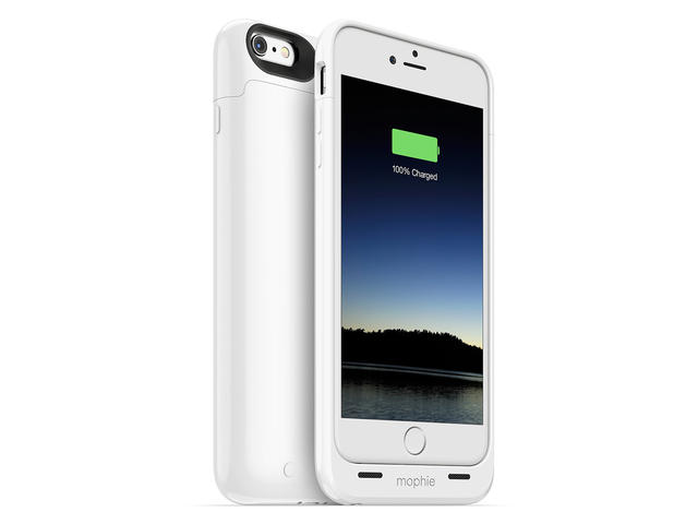 Калъфи Mophie juice pack за iPhone 6s Plus/6 Plus, в бяло