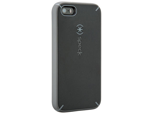 Калъфи Speck MightyShell за iPhone 5/5S/SE, черно-сив
