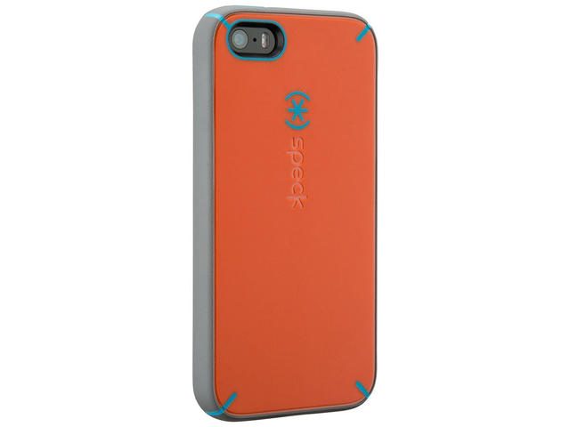 Калъфи Speck MightyShell за iPhone 5/5S/SE, в синьо-оранжево