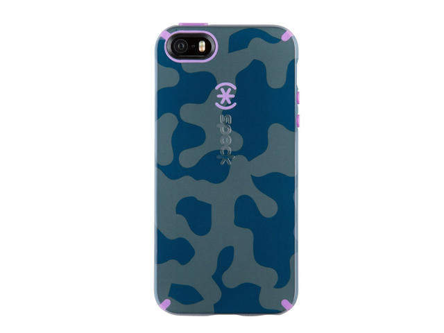 Калъфи Speck CandyShell Inked за iPhone 5/5S/SE, CamoTone Blue