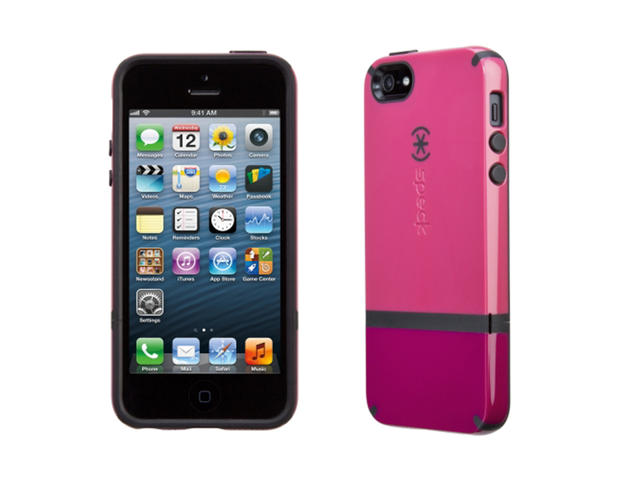 Калъфи Speck CandyShell Flip за iPhone 5/5S/SE, Raspberry Pink/Black