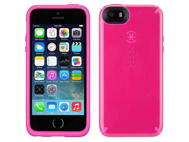 Калъфи Speck CandyShell Amped за iPhone 5/5S/SE, Raspberry Pink/Shocking pink