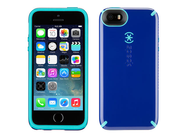 Калъфи Speck CandyShell Amped за iPhone 5/5S/SE, CadetBlue/Caribbean blue