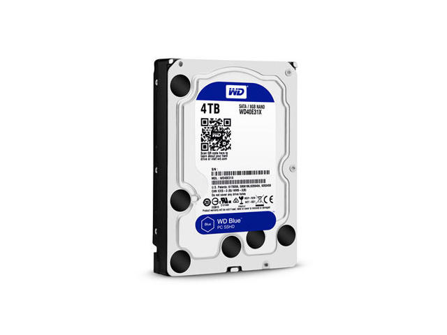 Твърди дискове 4TB + 8GB SSHD WD Blue 