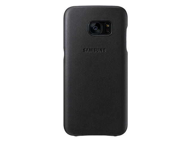 Калъфи Samsung Leather Cover EF-VG930 за Galaxy S7, в черно