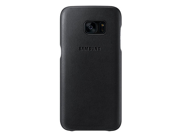 Калъфи Samsung Leather Cover EF-VG930 за Galaxy S7 Edge, в черно