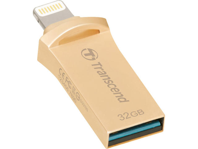 USB памети 32GB Transcend JetDrive Go 500, златиста