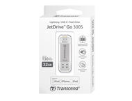USB памети 32GB Transcend JetDrive Go 300, в сребристо