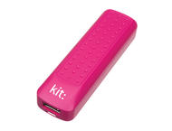 Външни батерии Kit Essential Pink 2000 mAh, в розово