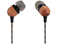 Слушалки Marley Smile Jamaica, в черно-кафяво