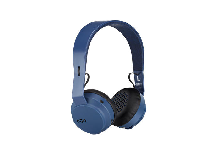 Слушалки Marley Rebel, в синьо