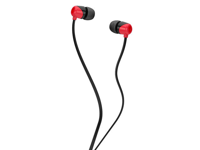Слушалки Skullcandy JIB, в червено-черно