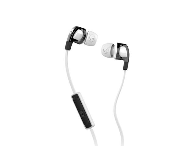 Слушалки Skullcandy Smokin 2.0, в черно-бяло