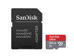 Карти памет 64GB microSDXC SanDisk Ultra Class 10 UHS-I