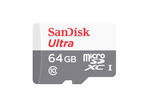 Карти памет 64GB microSDXC SanDisk Ultra Class 10 UHS-I 48 MB/s