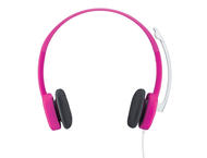 Слушалки Стерео слушалки Logitech H150 Cranberry