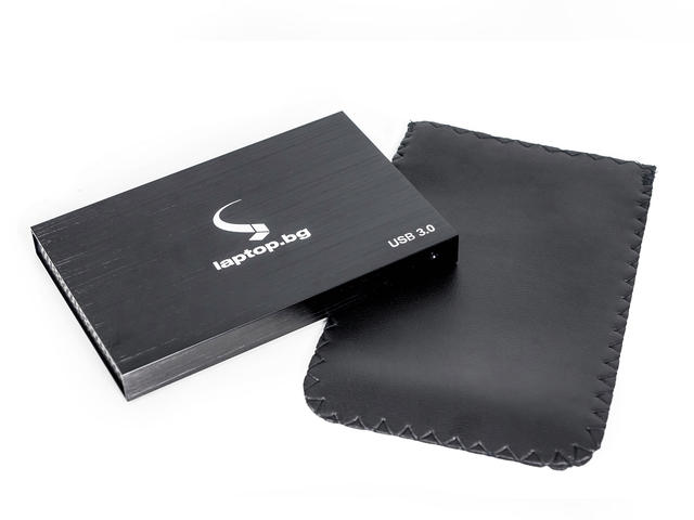 Джаджи Кутийка за диск Laptop.bg черна