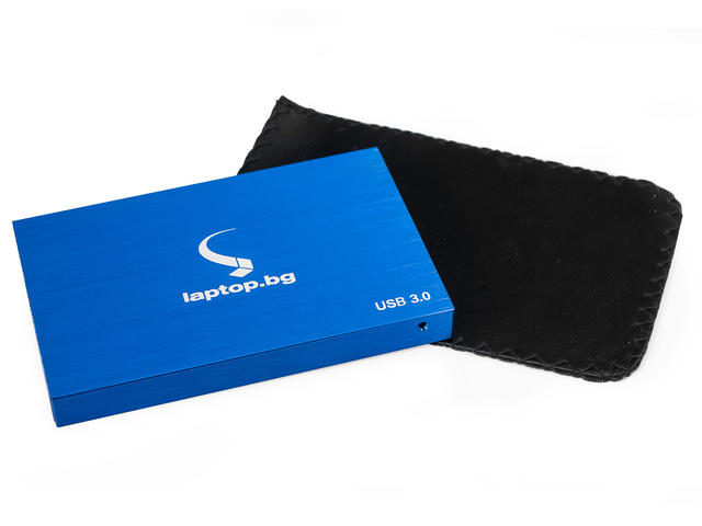 Външни HDD 1TB Laptop.bg USB 3.0, в синьо