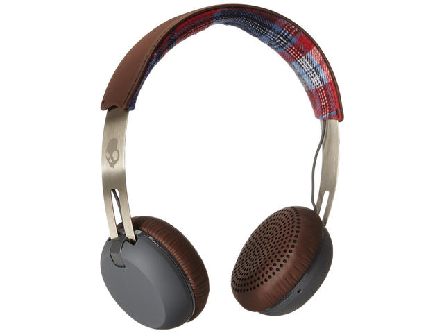 Слушалки Skullcandy Grind, в сиво-бежово