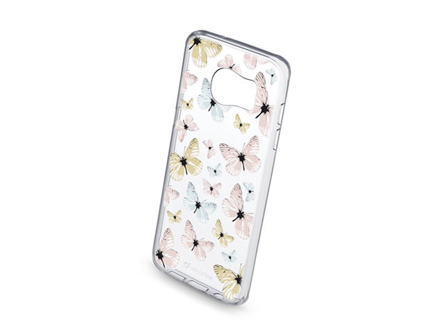 Калъфи Cellular line Style калъф за Samsung Galaxy S7 Edge, пеперуди