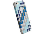 Калъфи Krussel Print калъф за iPhone 5/5S/5SE, сини триъгълници