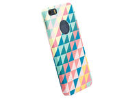 Калъфи Krussel Print калъф за iPhone 5/5S/5SE, зелени триъгълници