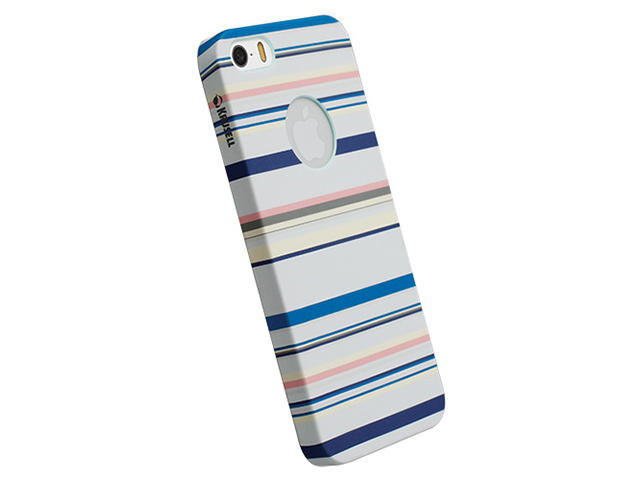 Калъфи Krussel Print калъф за iPhone 5/5S/5SE, Blue Stripe