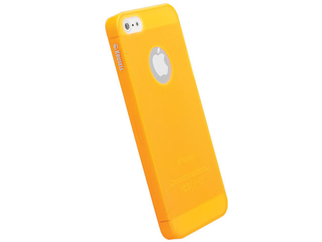 Калъфи Krussel Frost полупрозрачен за iPhone 5/5S/5SE, в жълто