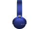 Слушалки Sony MDR-XB650BT, в синьо