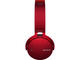 Слушалки Sony MDR-XB650BT, в червено