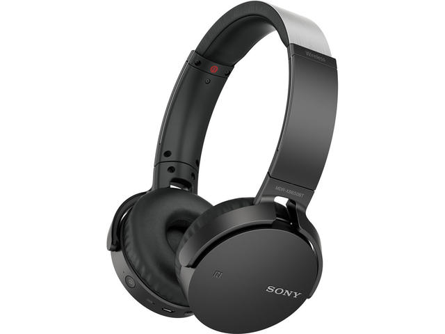 Слушалки Sony MDR-XB650BT, в черно
